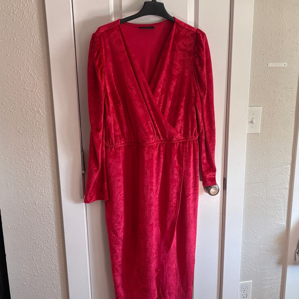 Lane Bryant red dress